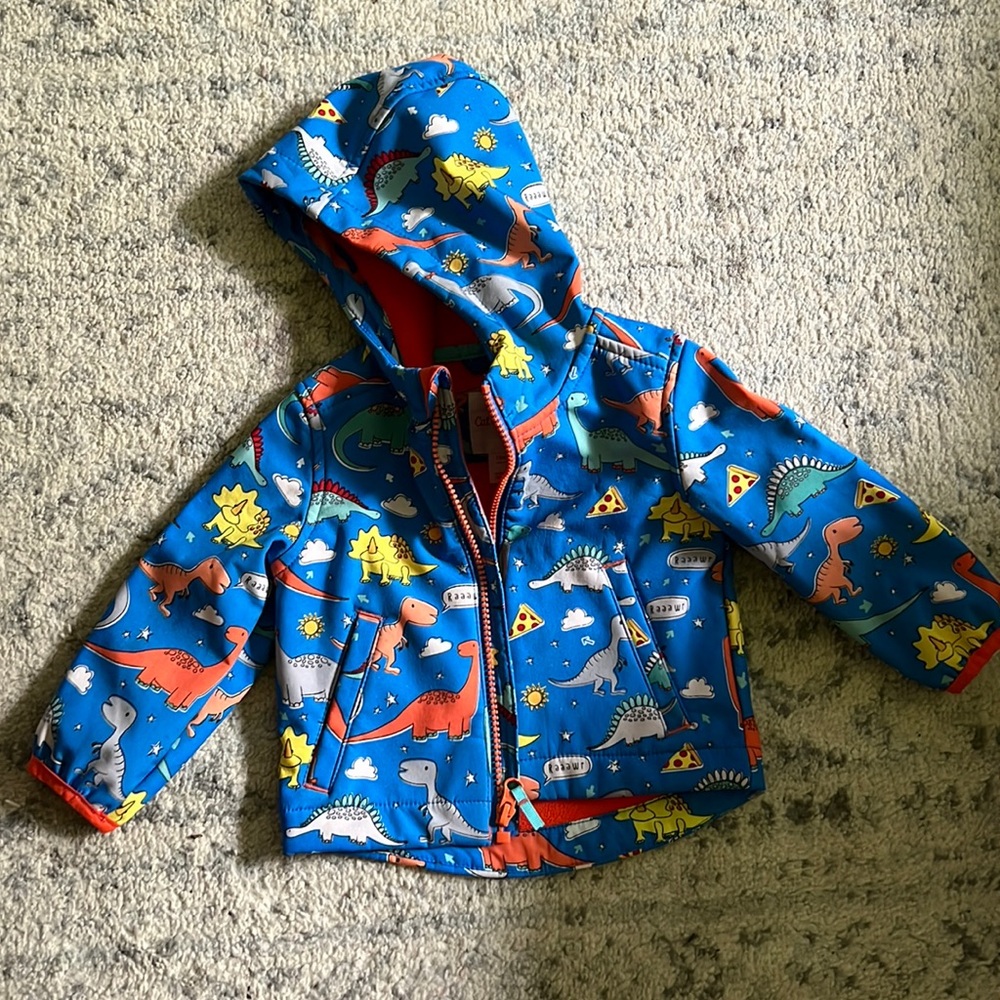 Dinosaur Raincoat 12months